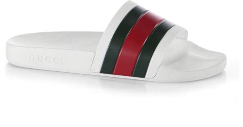cheap gucci slides white